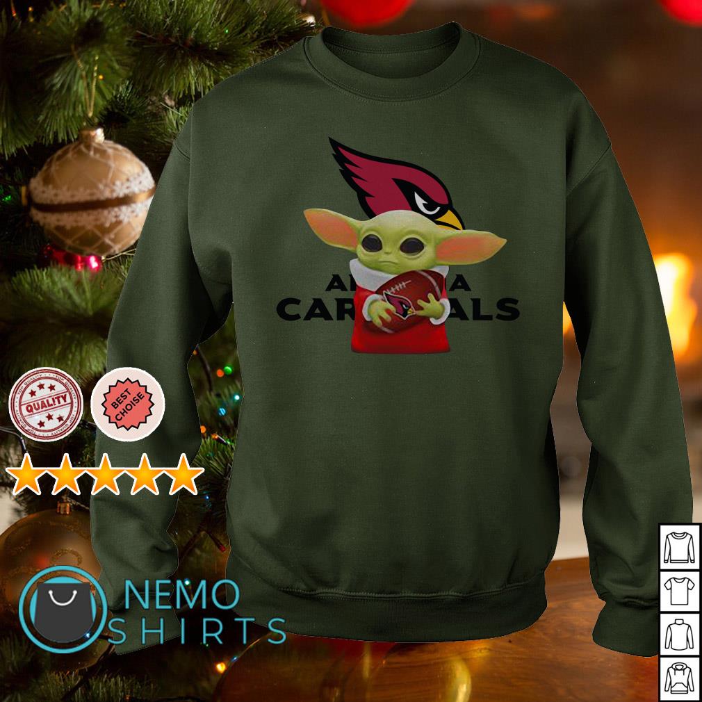 Baby Yoda hug Arizona Cardinals football 2022 shirt, hoodie, sweater, long  sleeve and tank top