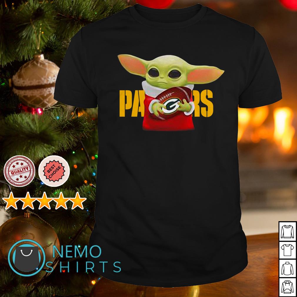 Baby yoda packers store shirt