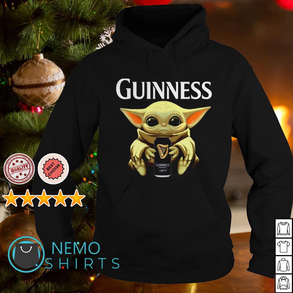 Baby Yoda hug Guinness shirt, hoodie, sweater and v-neck t-shirt