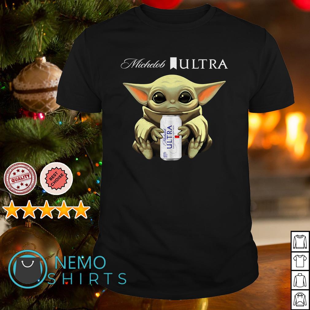 Baby Yoda hug Michelob Ultra shirt, hoodie, sweater