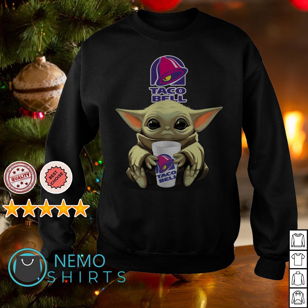 Baby Yoda hug Taco Bell shirt, hoodie, sweater and v-neck t-shirt