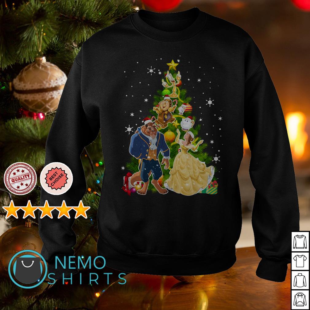 Beauty and the beast christmas outlet sweater