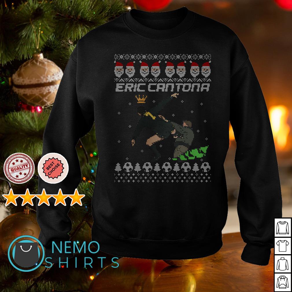 eric cantona christmas jumper