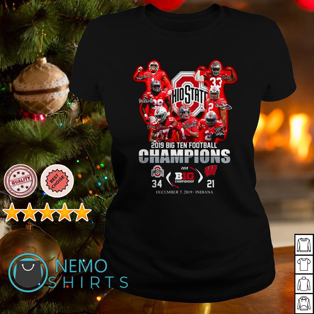 Ohio state big shop ten championship shirts