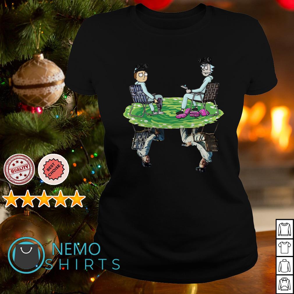 Playera rick y morty breaking 2024 bad