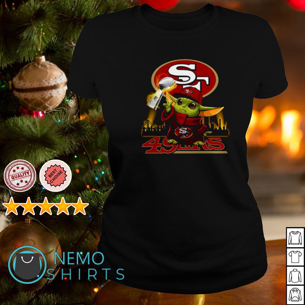 San francisco 49ers baby Yoda shirt, hoodie, sweater, long sleeve and tank  top