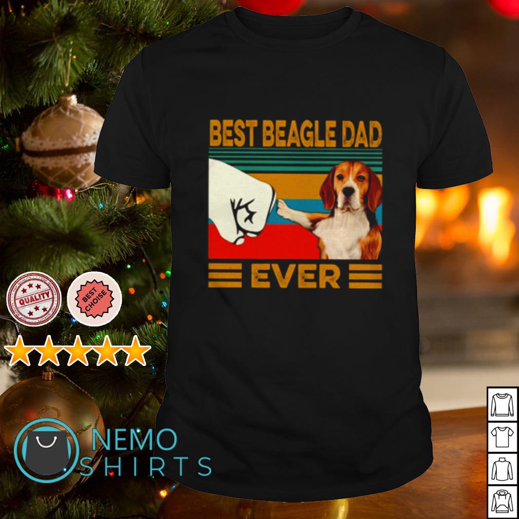 Best Beagle Dad ever vintage shirt, hoodie, sweater