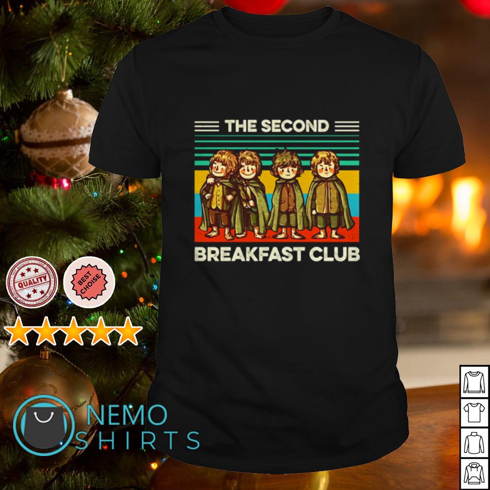 The Fellowship The Second Breakfast Club vintage shirt, hoodie, sweater