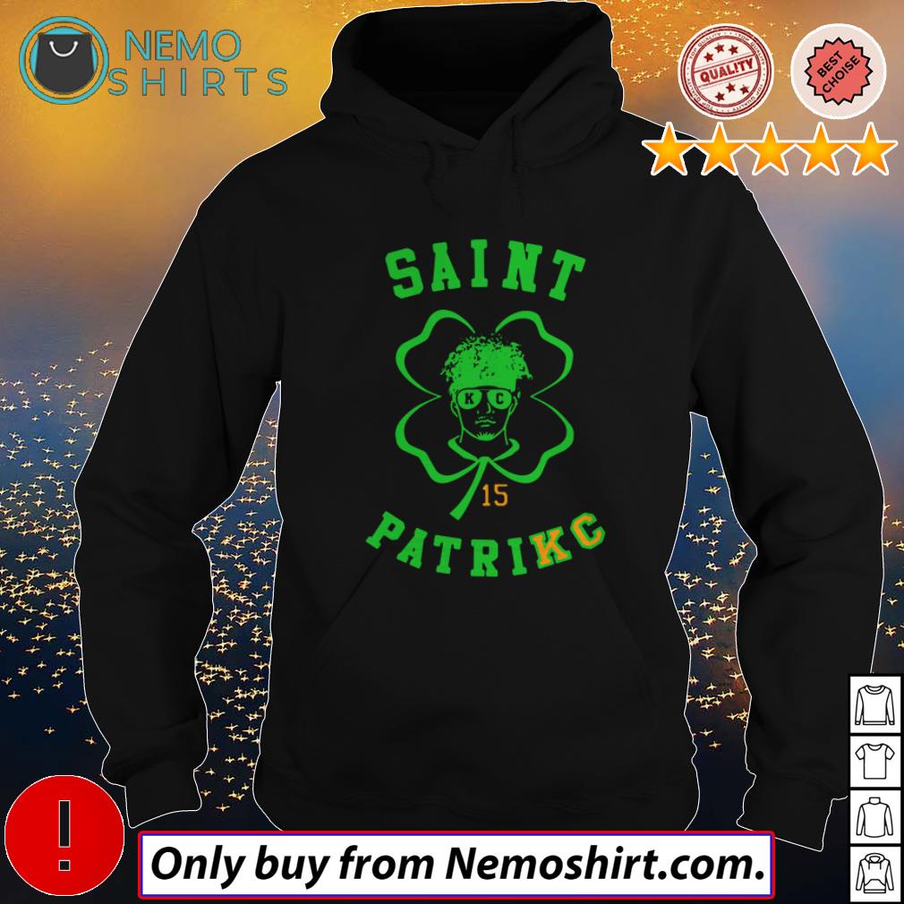 St. Patrick's Day Kansas City Chiefs Patrick Mahomes shamrock shirt,  hoodie, sweater, longsleeve and V-neck T-shirt