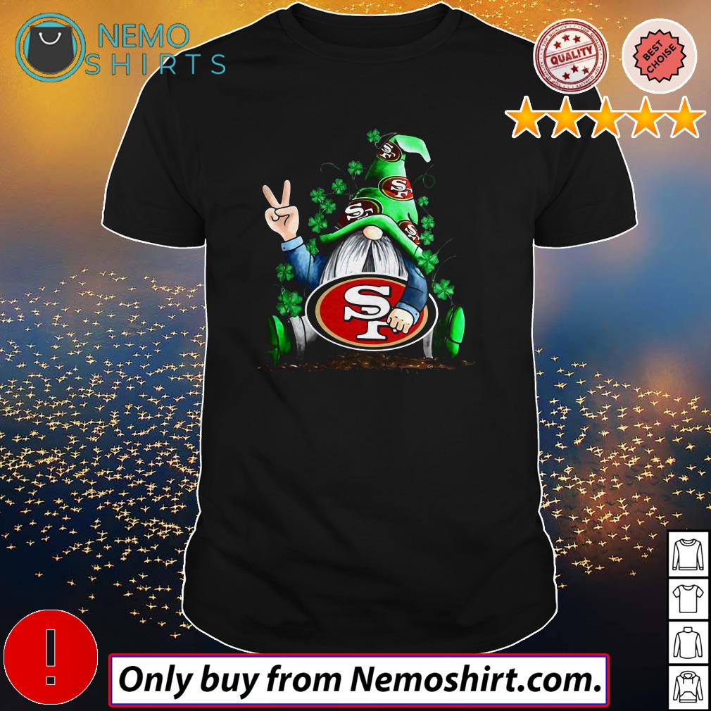 St. Patrick's day Gnome hug San Francisco 49ers shirt, hoodie, sweater