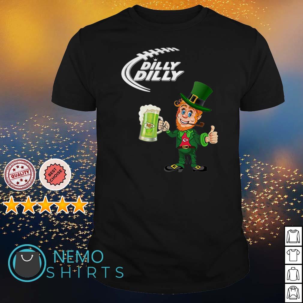 St. Patrick's day Irish Dilly Dilly Beer Kansas City Chiefs shirt