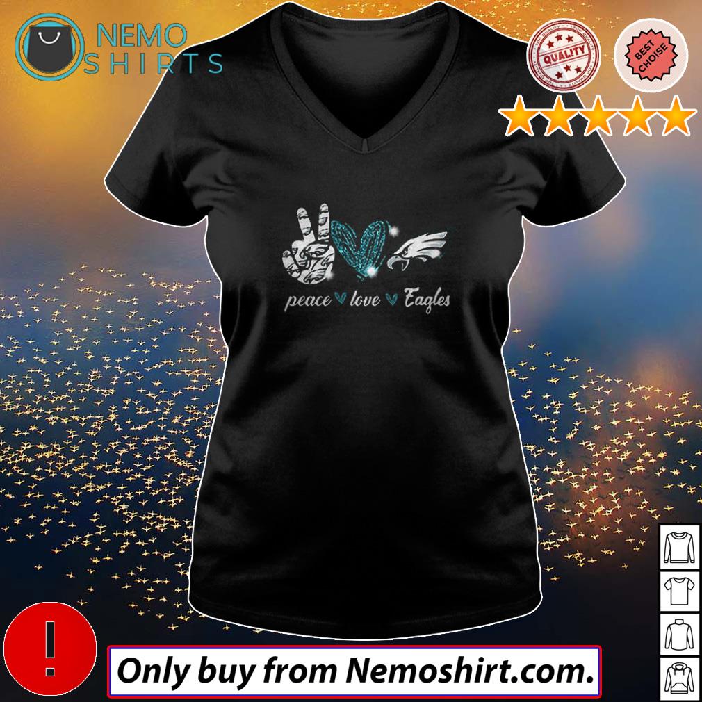 Philadelphia Eagles Womens Deep V-Neck T-Shirt,Fan Gear Apparel Gift for  Her