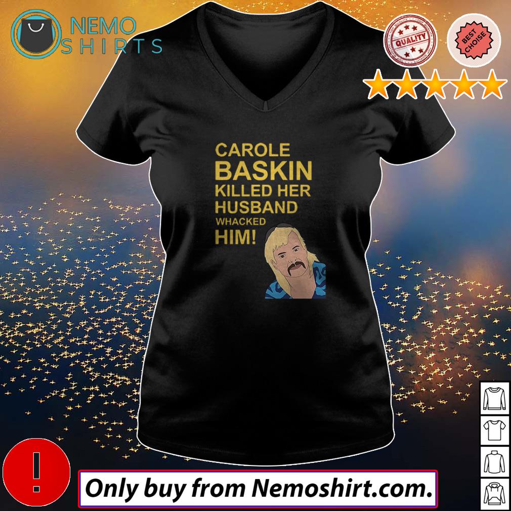 Carole baskin killed 2025 her husband shirt