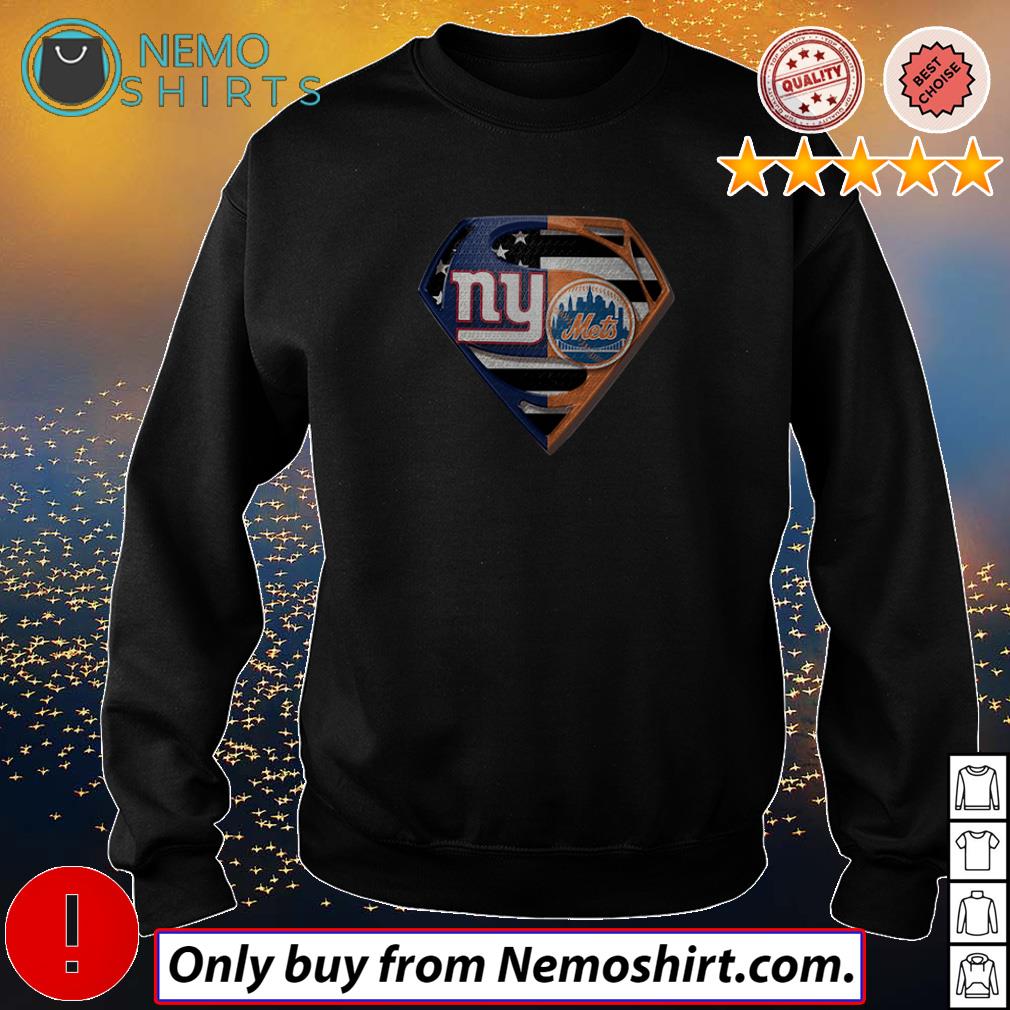 New York Giants and New York Mets superman shirt, hoodie, sweater