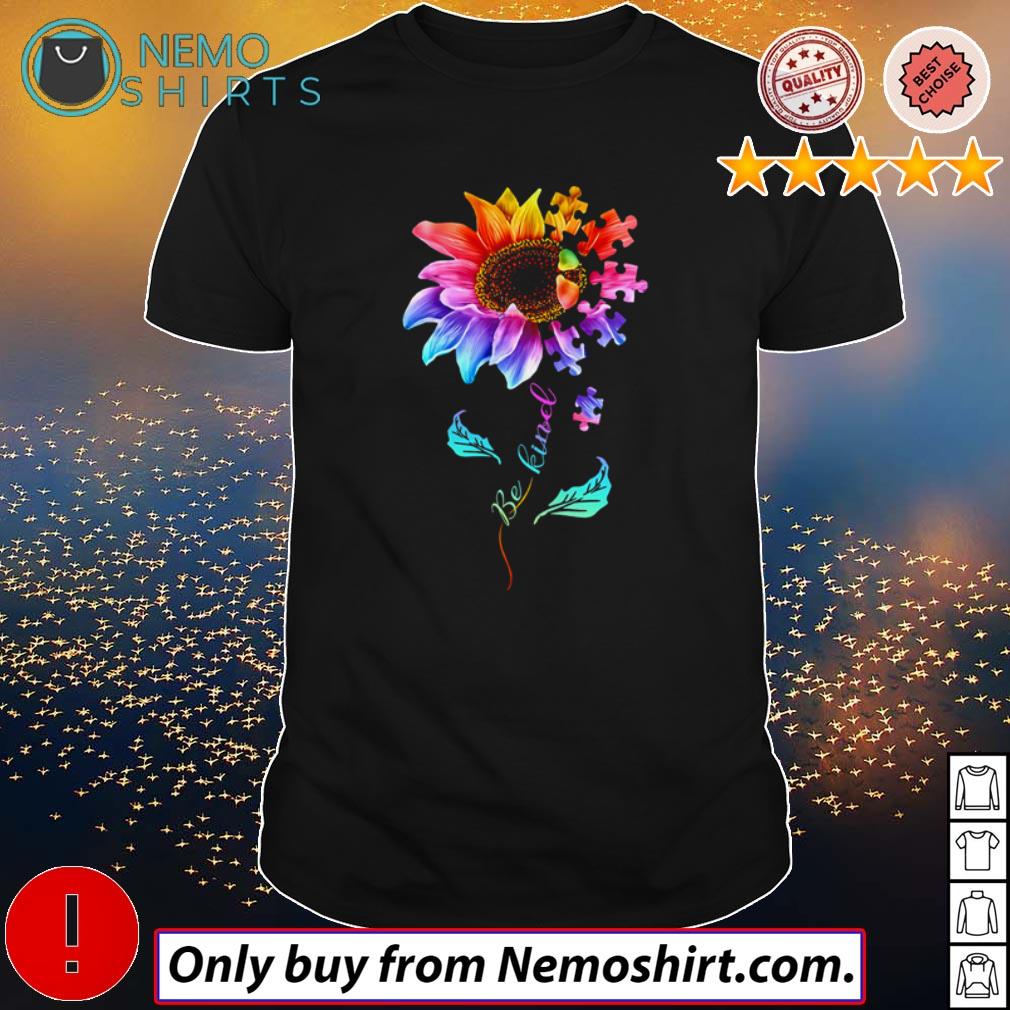 be kind flower shirt
