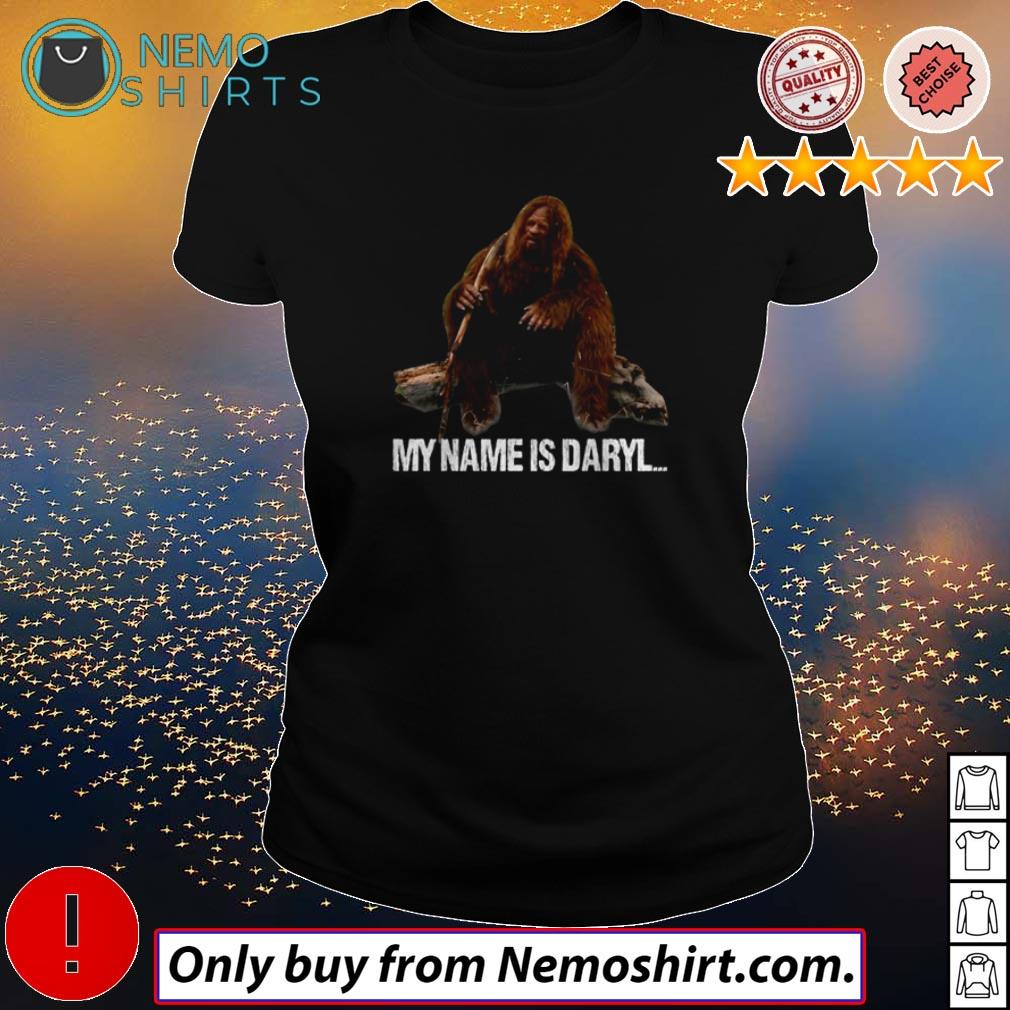 my name is daryl t shirt