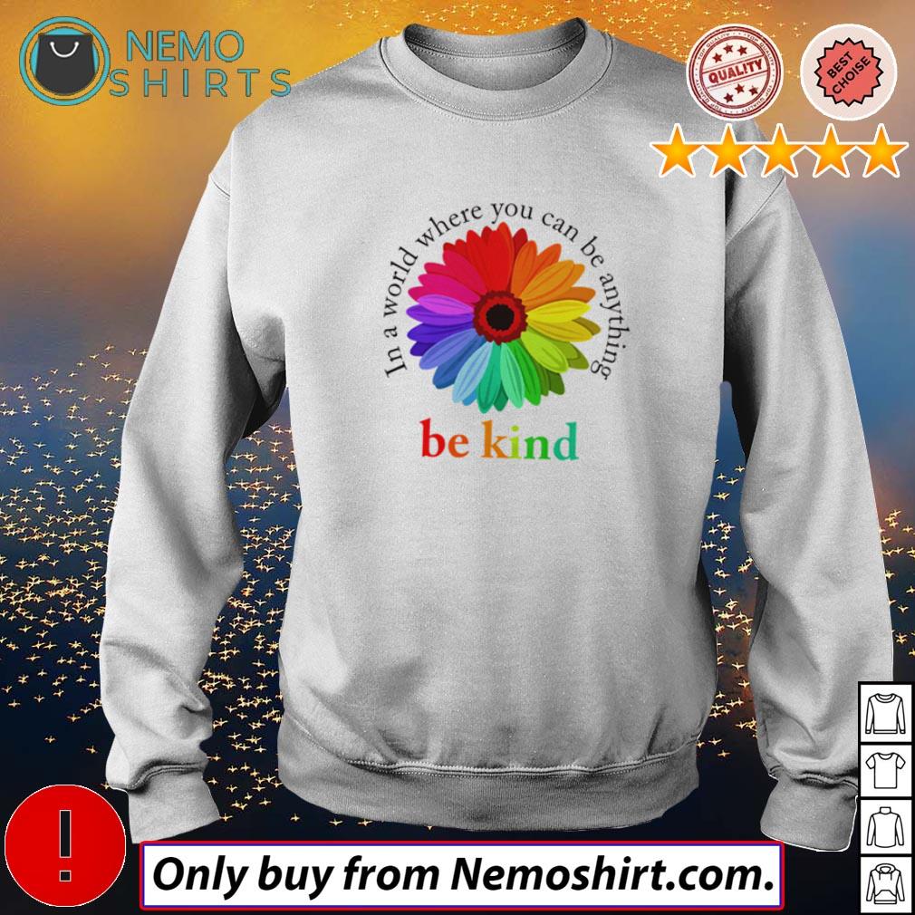 be kind rainbow jumper