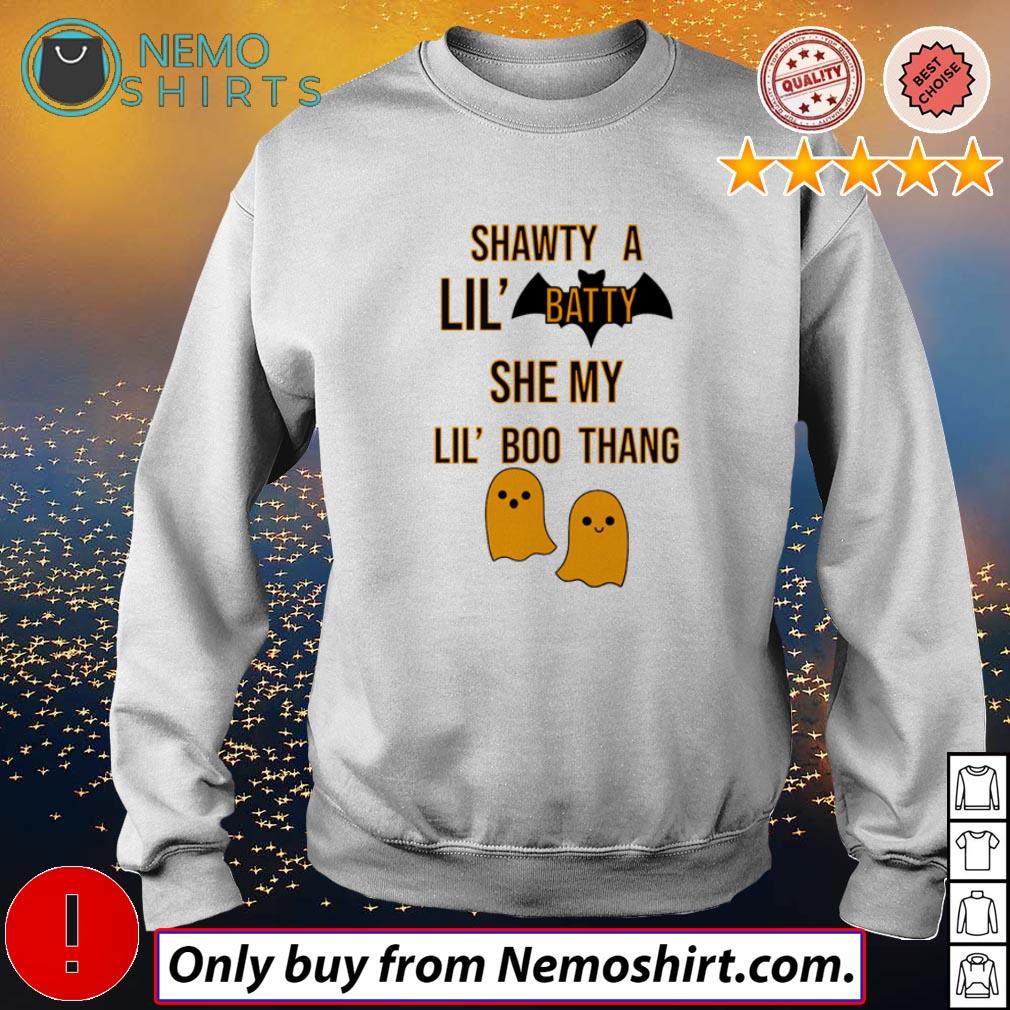 Shawty a Lil batty she my lil boo thang Halloween shirt, hoodie