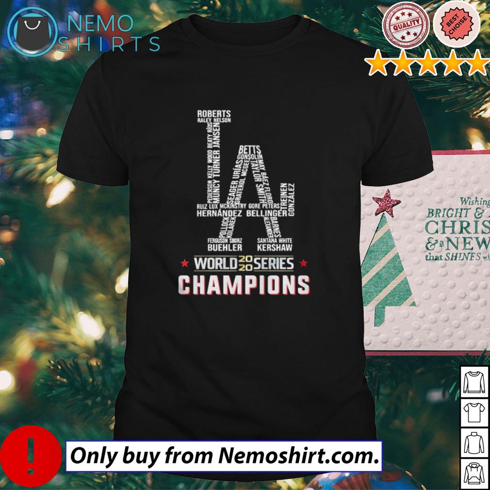 Thank You Los Angeles Dodgers World Series 2020 Champions Shirt, hoodie,  sweater, long sleeve and tank top