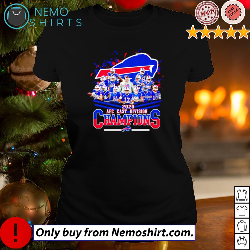 Buffalo Bills 2020 AFC East Champions shirt,Sweater, Hoodie, And Long  Sleeved, Ladies, Tank Top