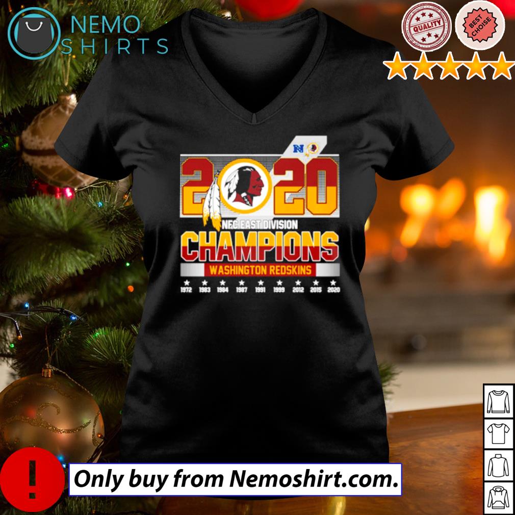 redskins division champs t shirt