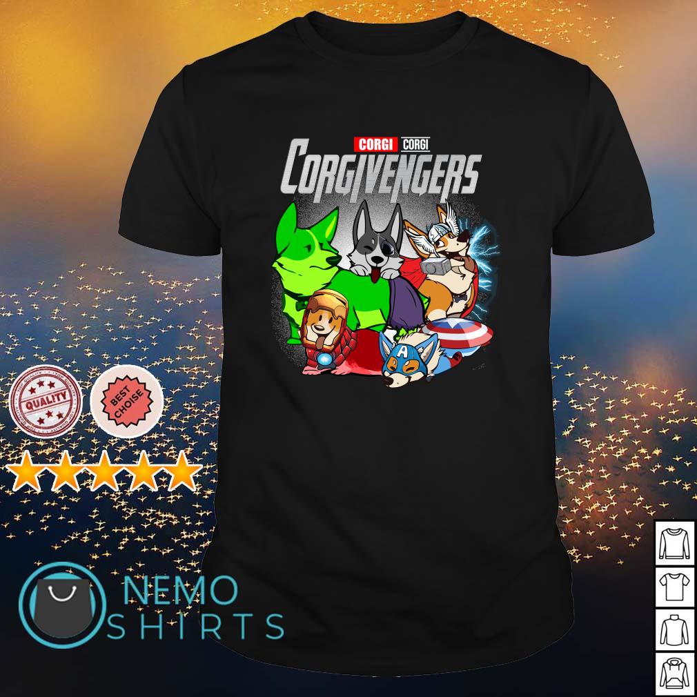 Corgi hot sale avengers shirt