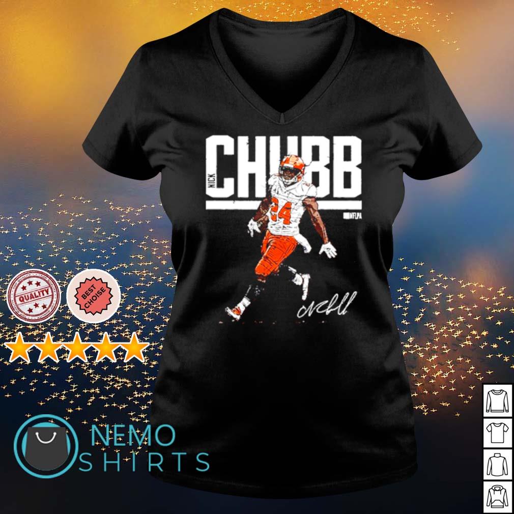 Cleveland Browns best player Nick Chubb signature shirt, hoodie, sweater  and v-neck t-shirt