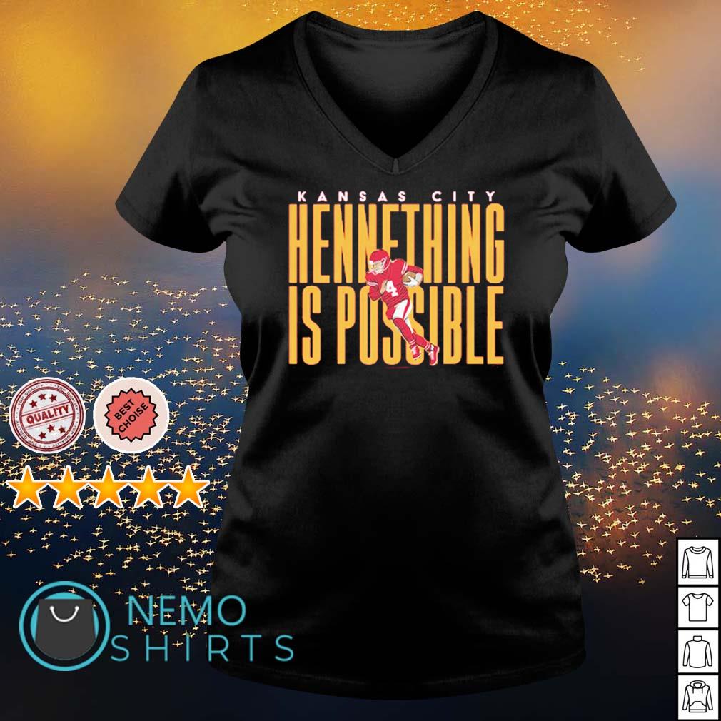 Official chad henne hennything is possible T-shirts, hoodie, tank top,  sweater and long sleeve t-shirt