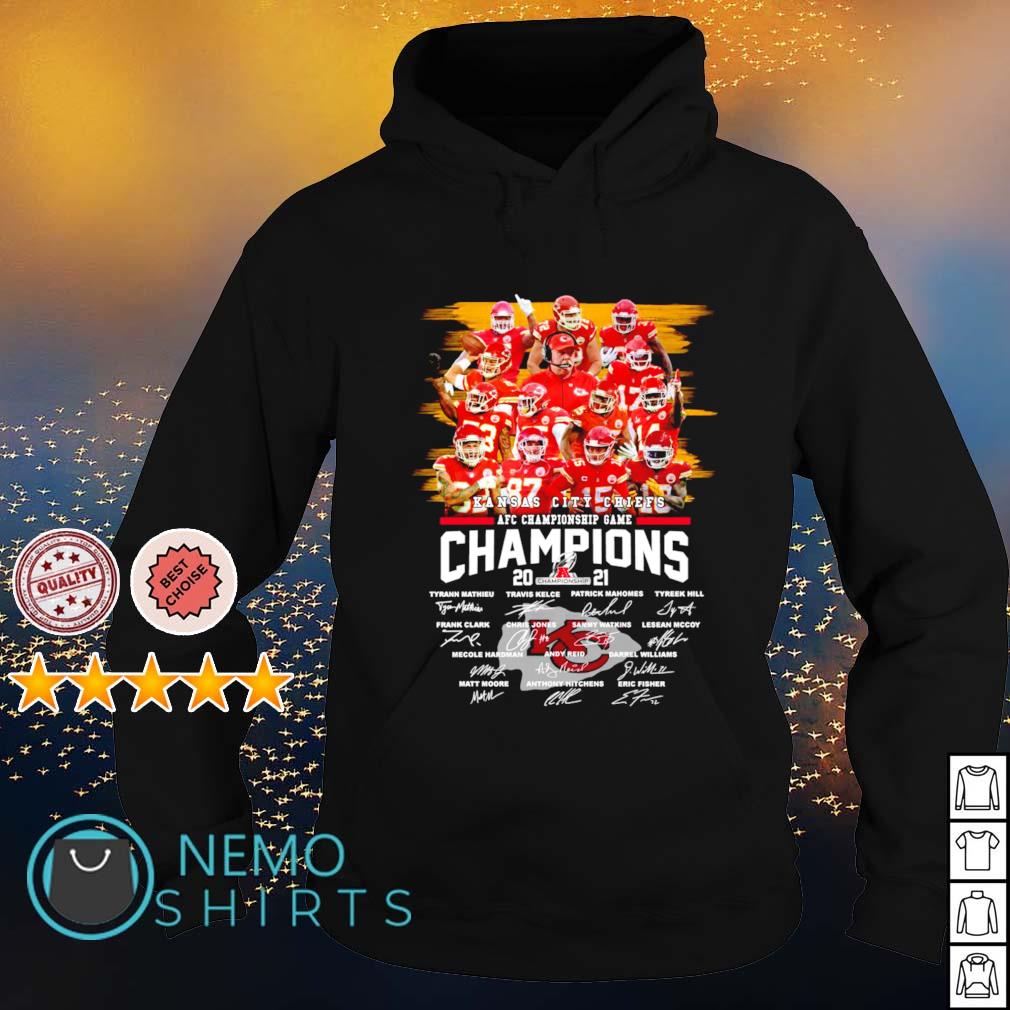 Kansas City Chiefs AFC championship game champions 2021 shirt, hoodie,  sweater and v-neck t-shirt