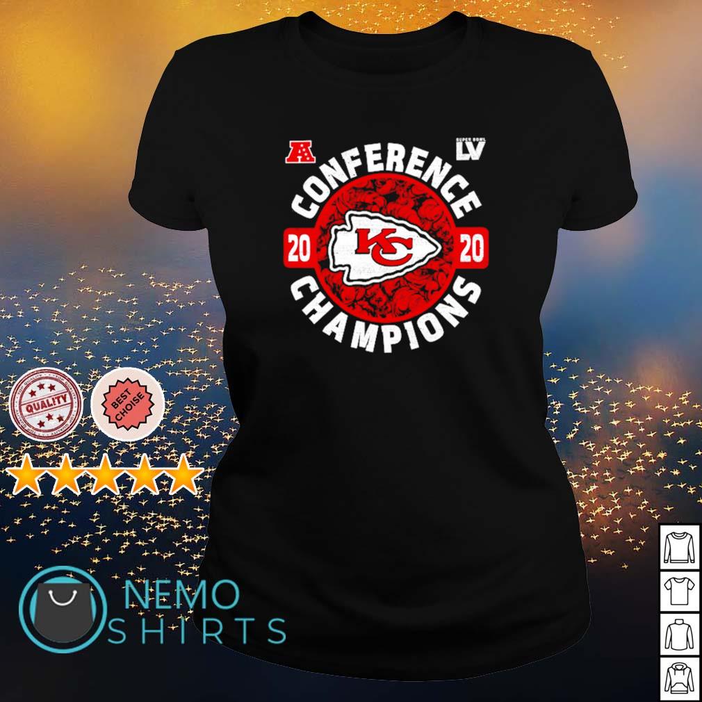 Kansas City Chiefs AFC championship Super Bowl LIV conference champions  2020 shirt, hoodie, sweater and v-neck t-shirt