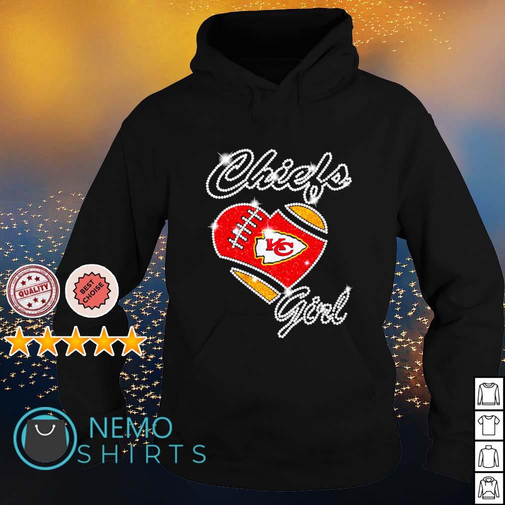 Diamond heart Kansas City Chiefs shirt, sweater, hoodie, and ladies tee