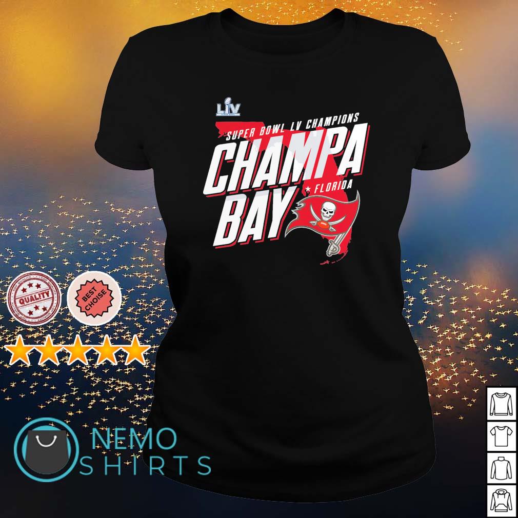 Champa Bay Tampa Bay Buccaneers Super Bowl LV Champions T-Shirt