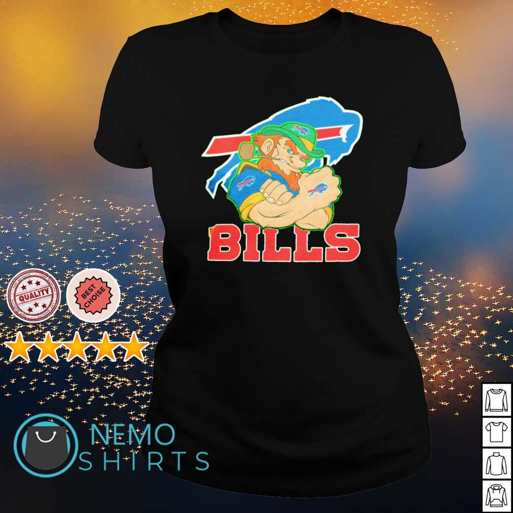 Nfl Team Apparel Buffalo Bills Abbreviated Grey Shirt, hoodie, sweater,  long sleeve and tank top