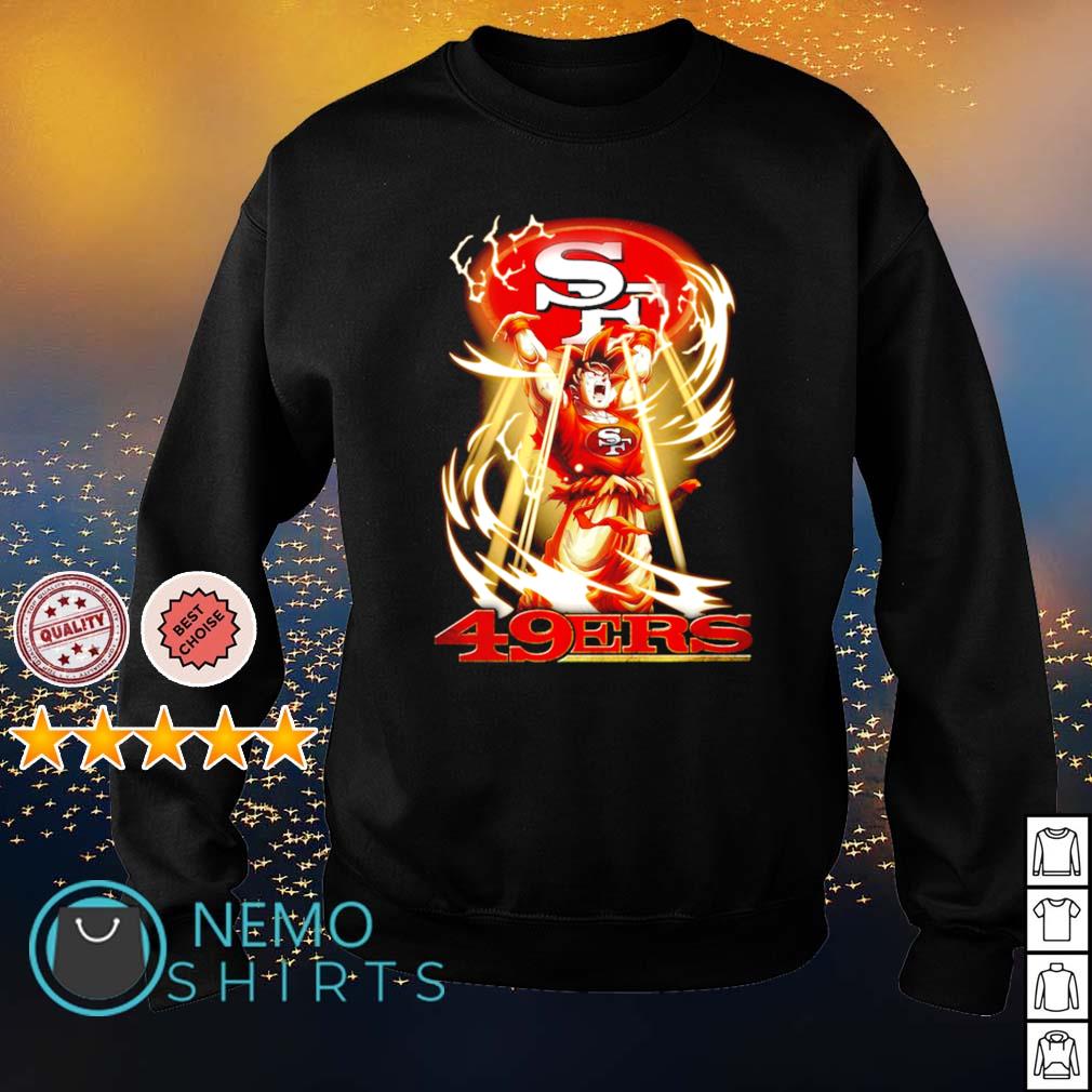 San Francisco 49ers NFL Football Team Songoku Dragon Ball Unisex T-Shirt