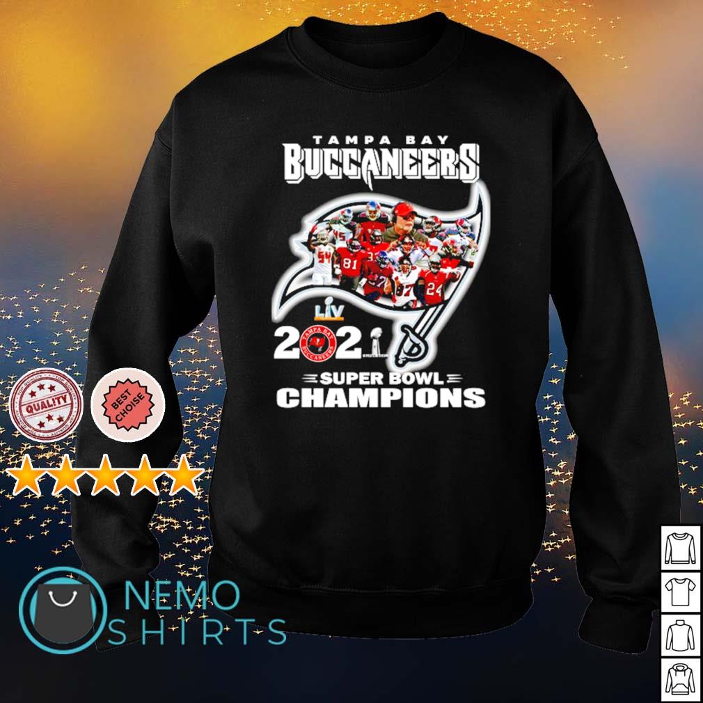 TAMPA BAY BUCCANEERS CHAMPIONS LIV SUPER BOWL T-SHIRT