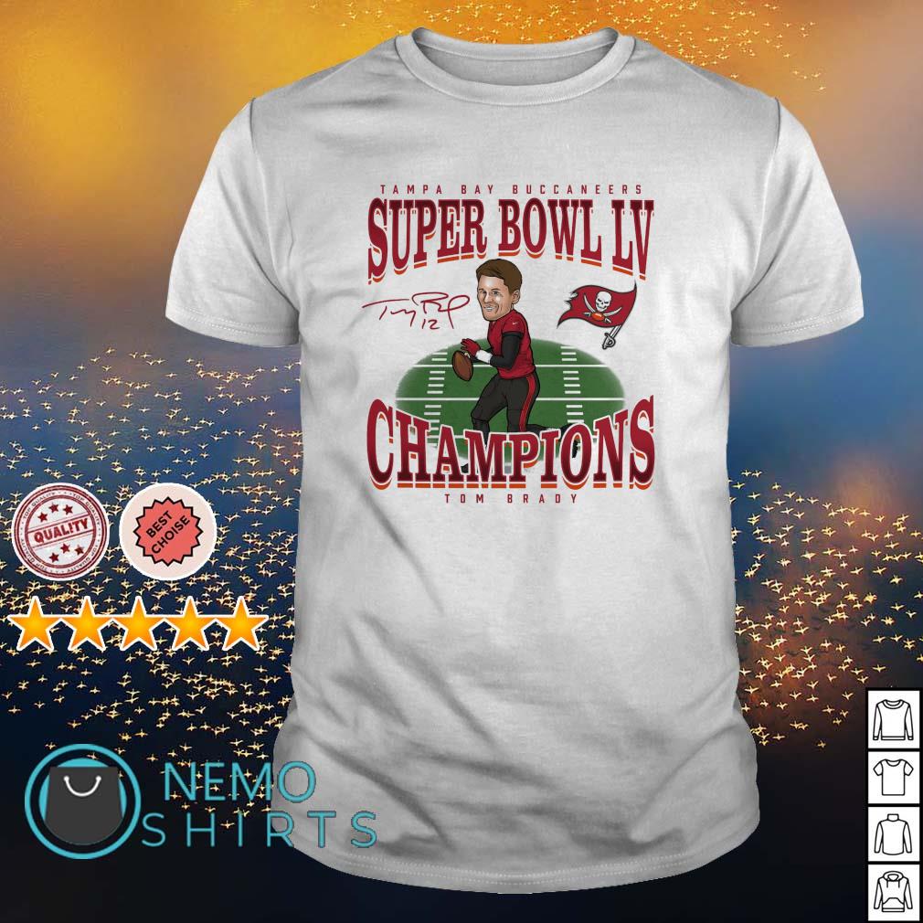 Tampa Bay Buccaneers super bowl LV champions Tom Brady shirt, hoodie,  sweater and v-neck t-shirt