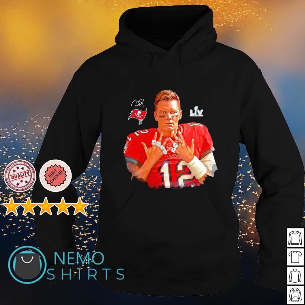 Tom Brady half and half go Bucs shirt, hoodie, sweater and v-neck